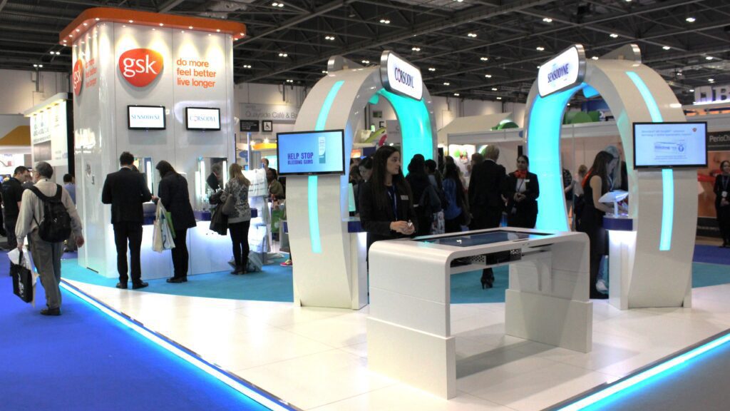 BDIA Dental Showcase GSK corsodyl stand